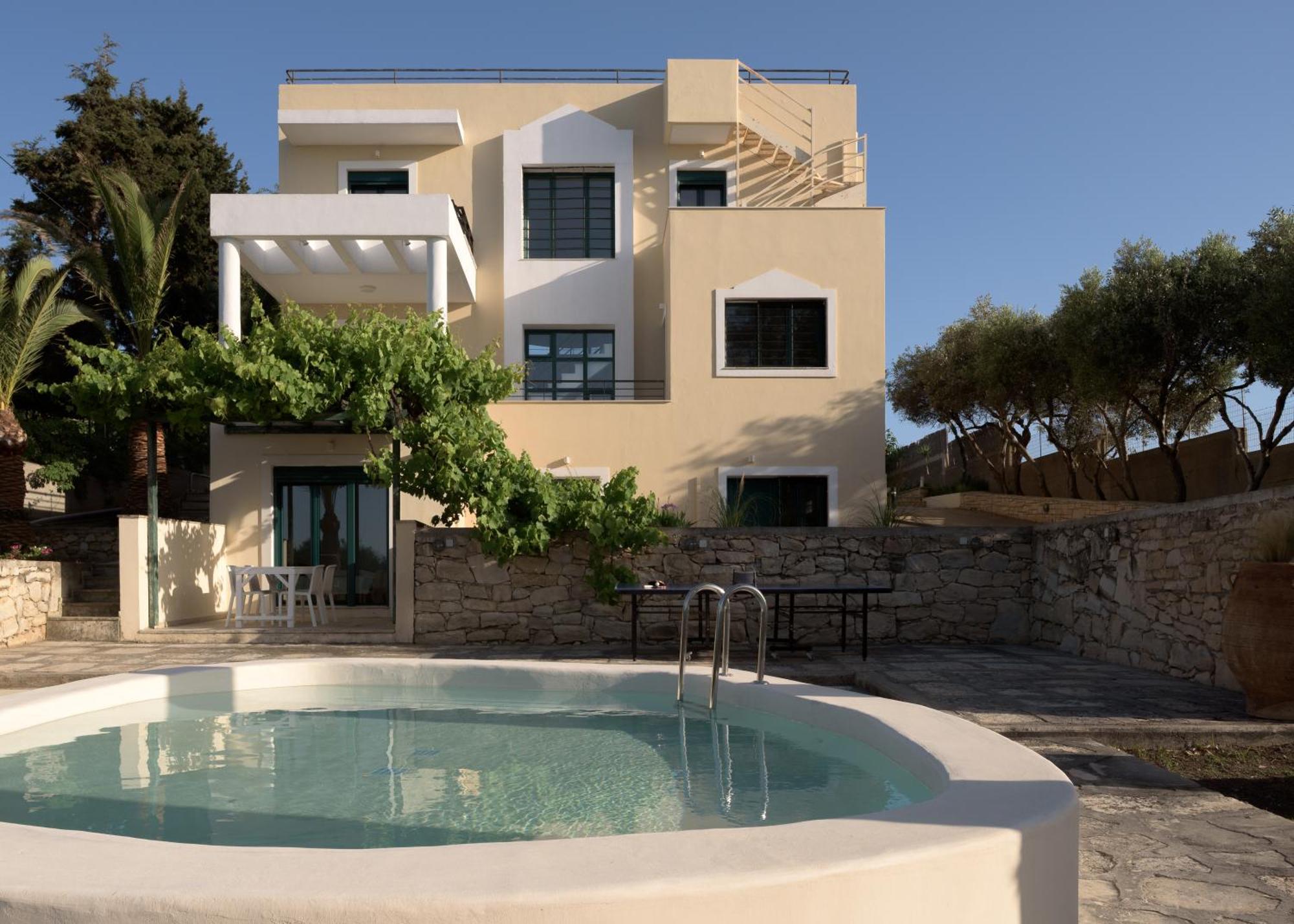 Olivetum Holiday Villa Pánormos 外观 照片