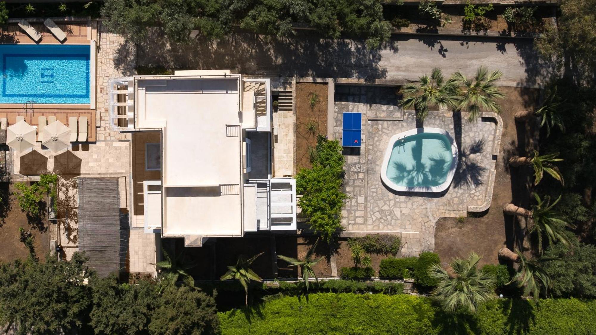 Olivetum Holiday Villa Pánormos 外观 照片